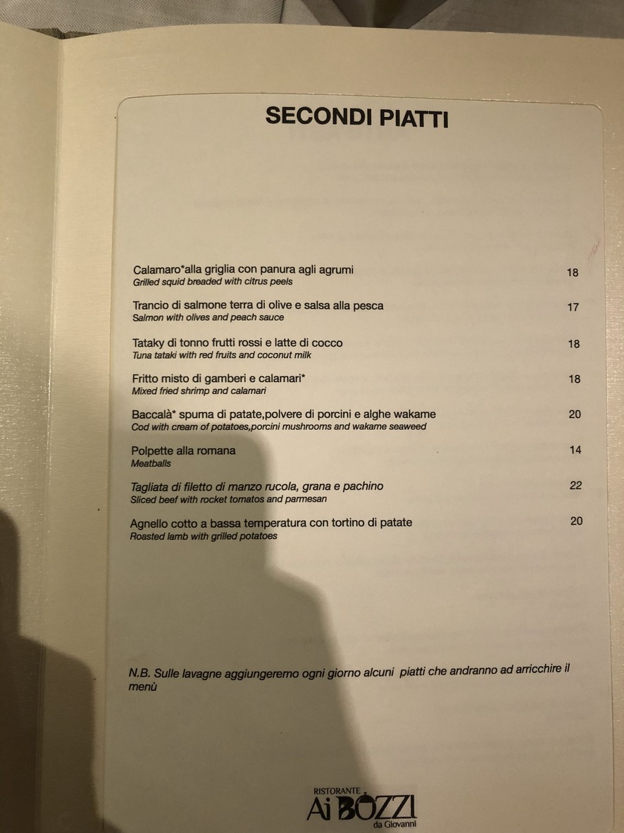 Ai Bozzi menu 4