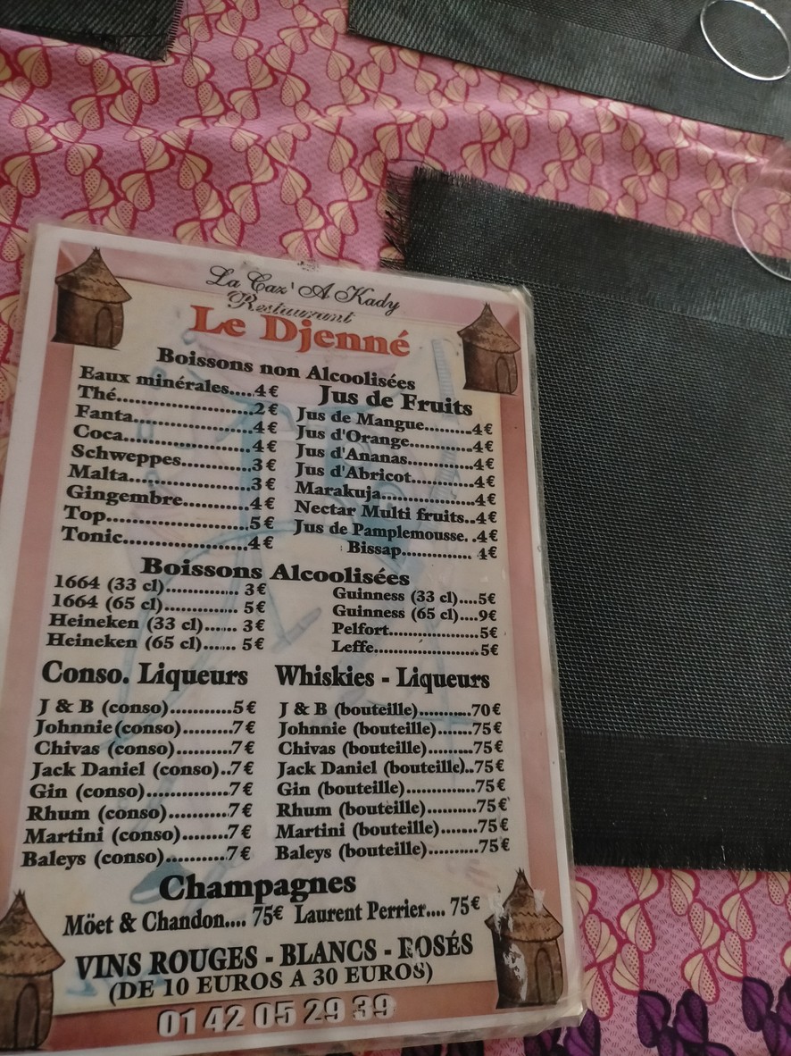 Delice du mali la caz a kadi menu 2