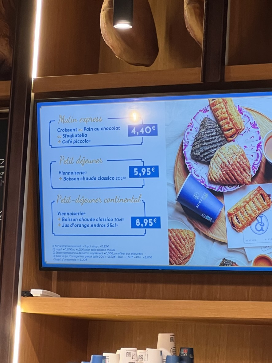 Roberta Caffè menu 1
