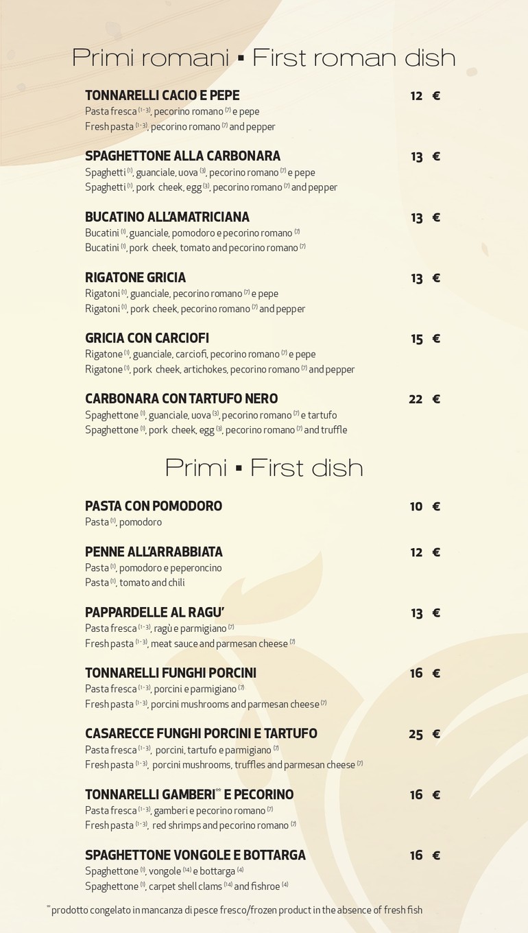 Al Gallinaccio menu 3