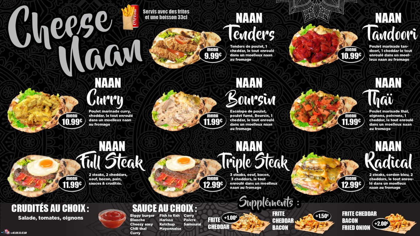 Spice Chicken menu 4