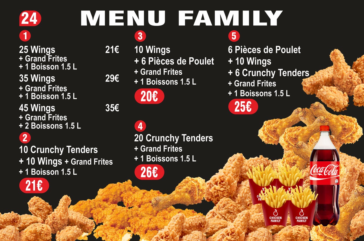 Spice Chicken menu 5