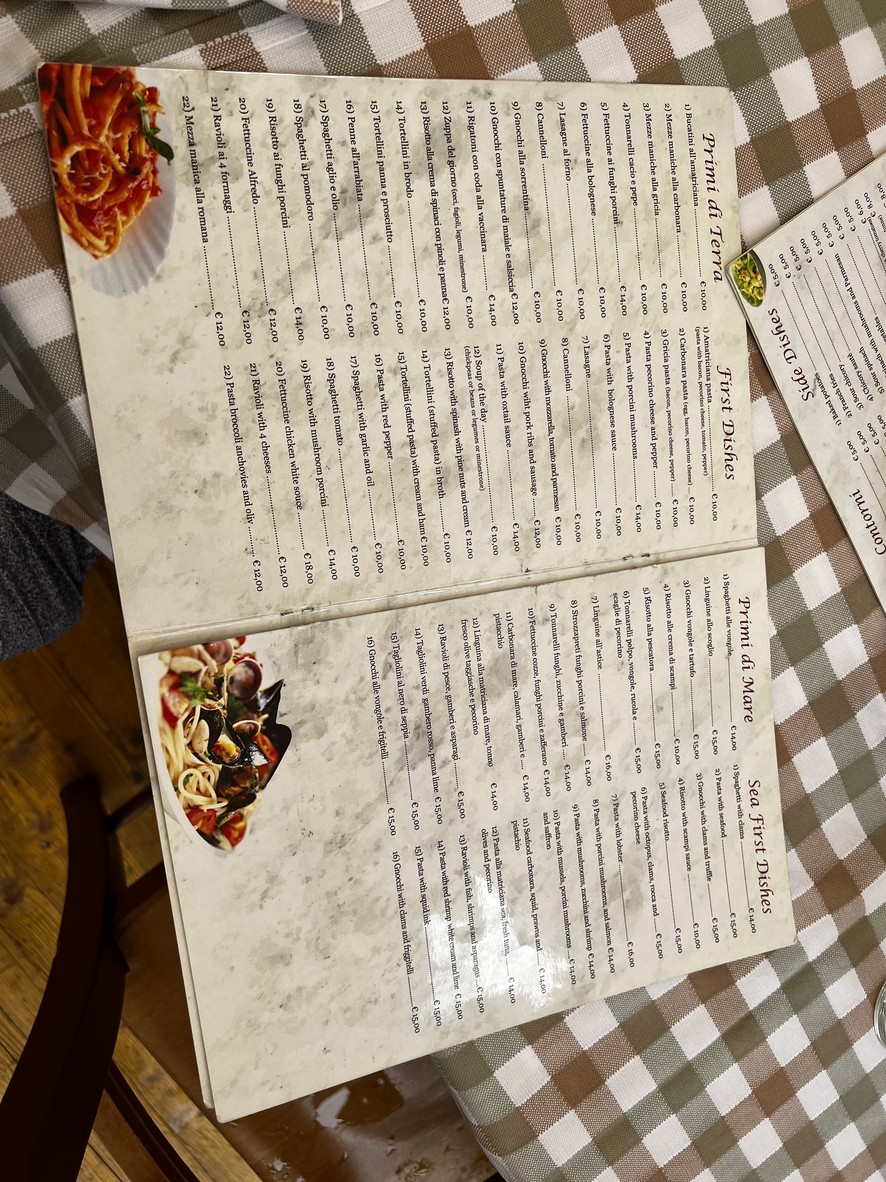 Ristorante pizzeria Buona Forchetta menu 2