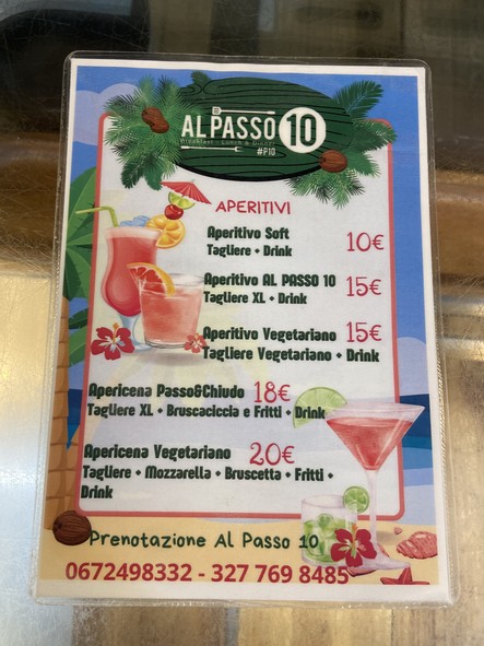Al Passo 10 by La Merendina - Pizzeria Braceria Roma