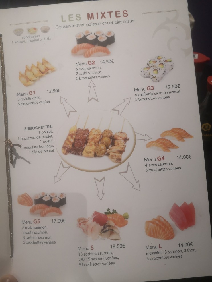 Kaishoya menu 3