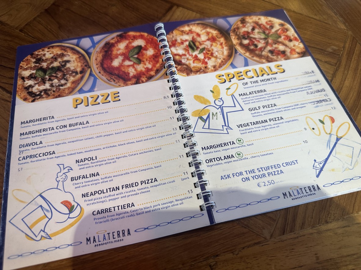 Malaterra menu 2