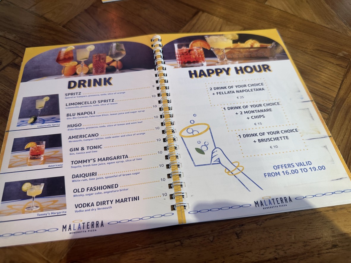 Malaterra menu 4
