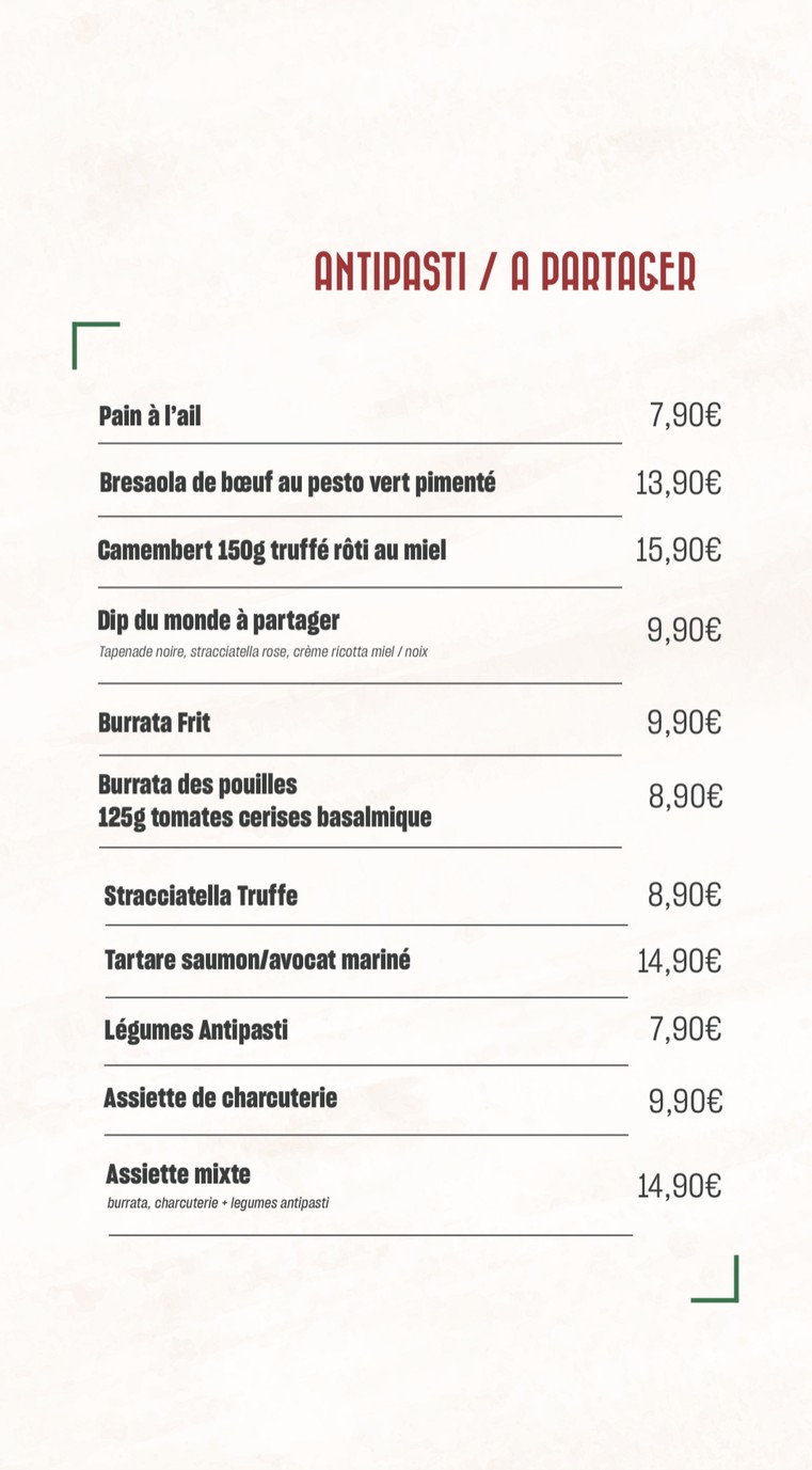PEPEGUSTO🍕❤️ menu 1