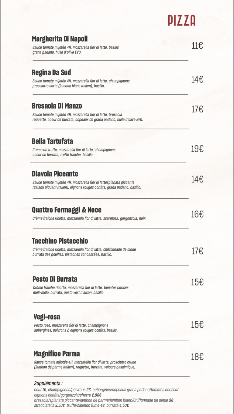 PEPEGUSTO🍕❤️ menu 3
