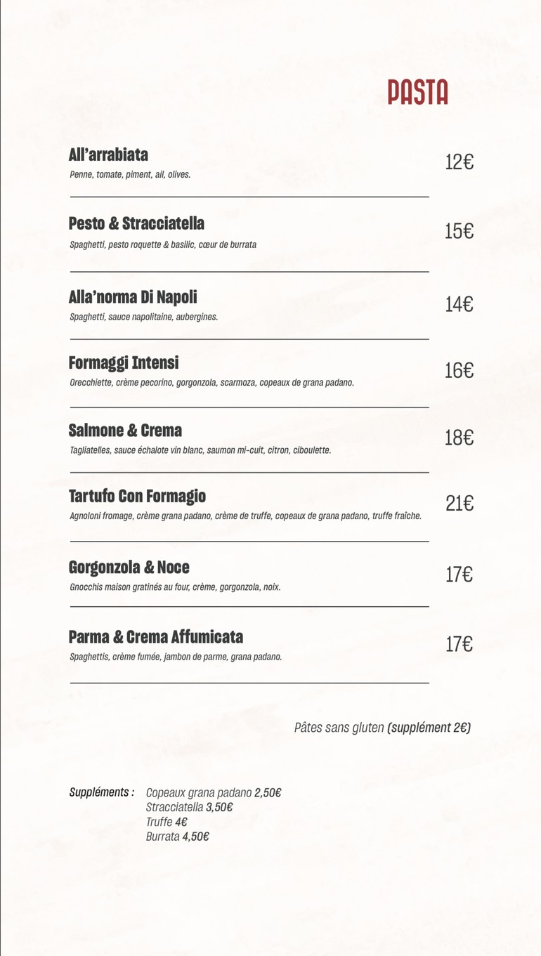 PEPEGUSTO🍕❤️ menu 4