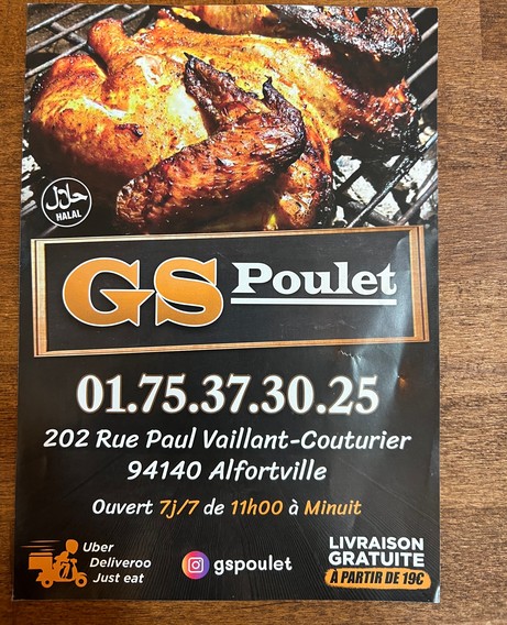 GsPoulet halal