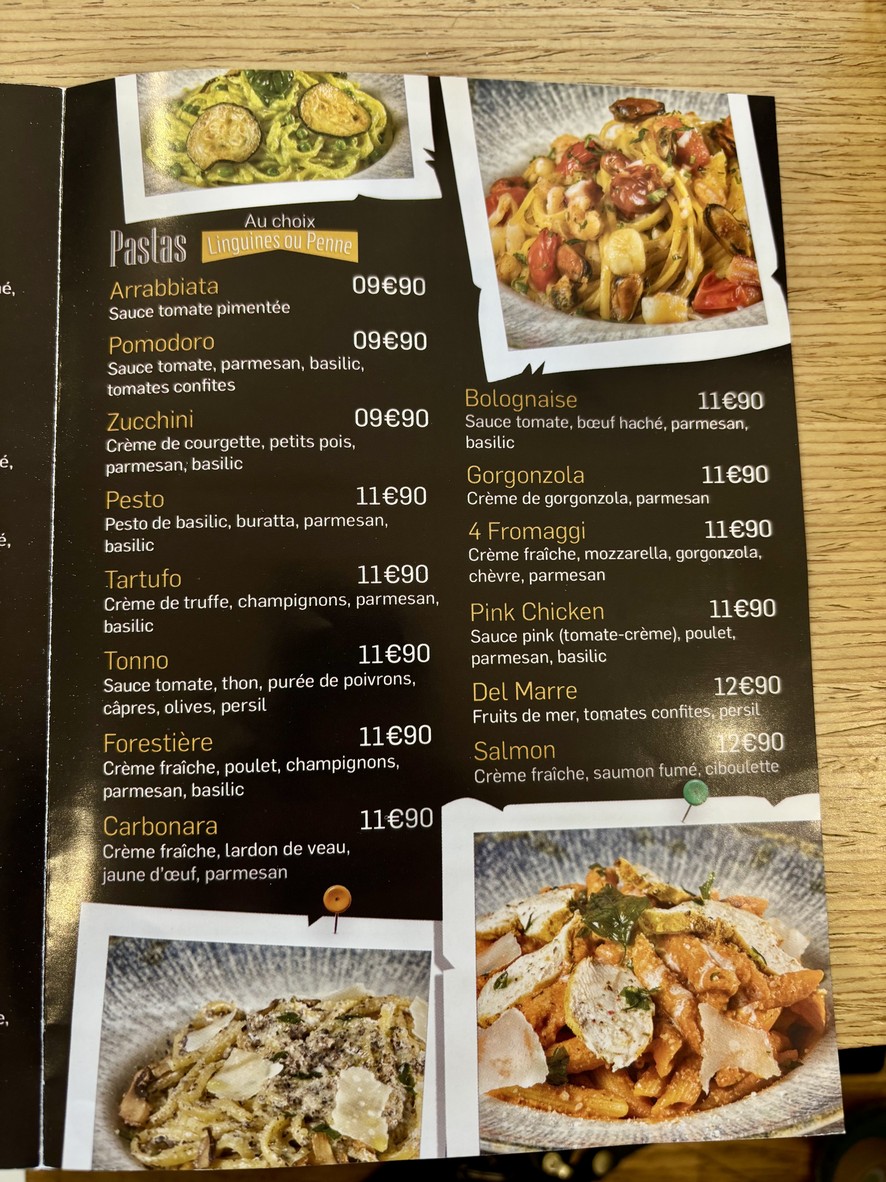 Nonno Mino menu 2