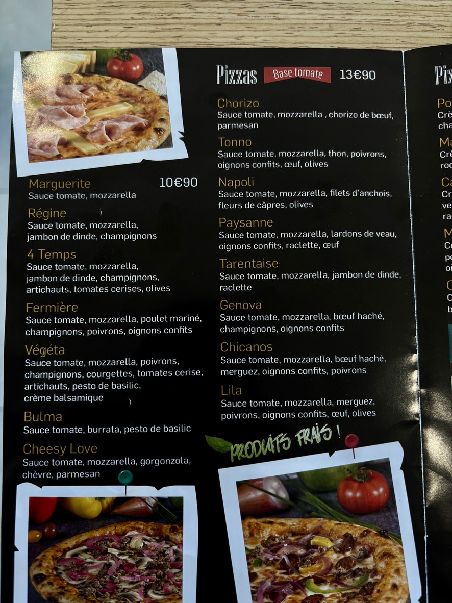 Nonno Mino menu 3