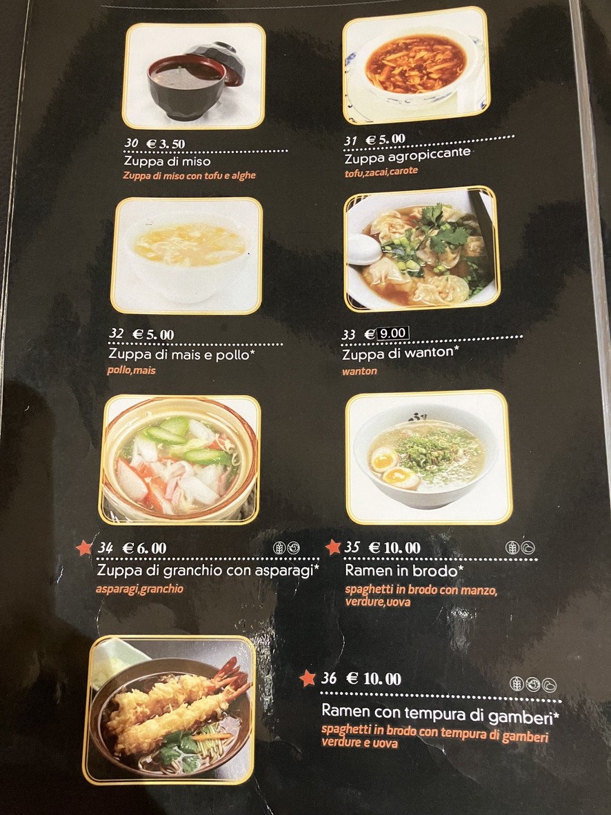 Hayashi Sushi menu 2