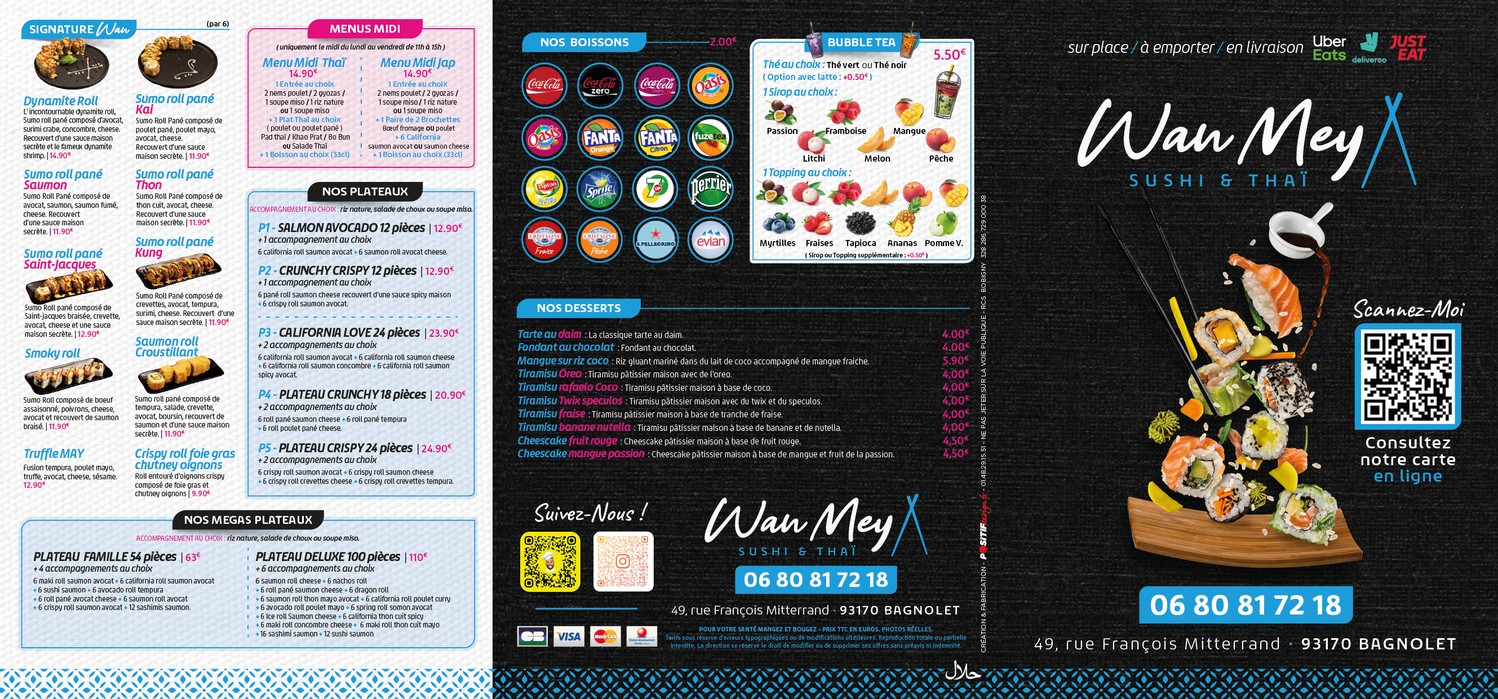 Wan Mey menu 2