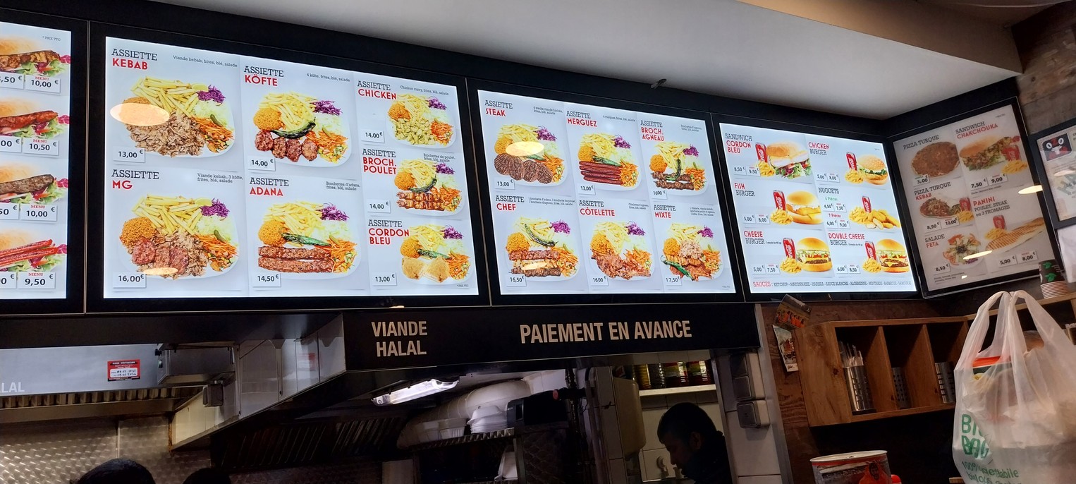 Restaurant Bodrum menu 2