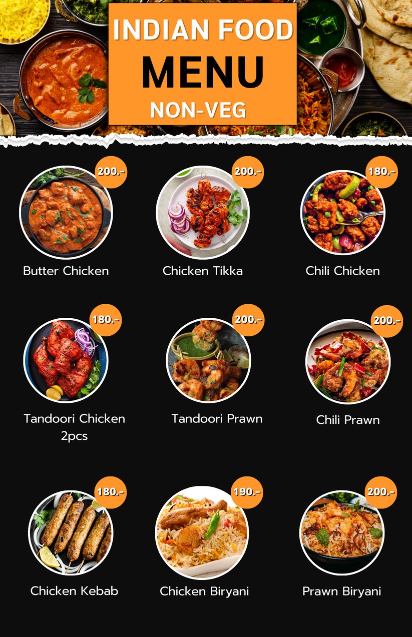 Amber Inn Cafe menu 2