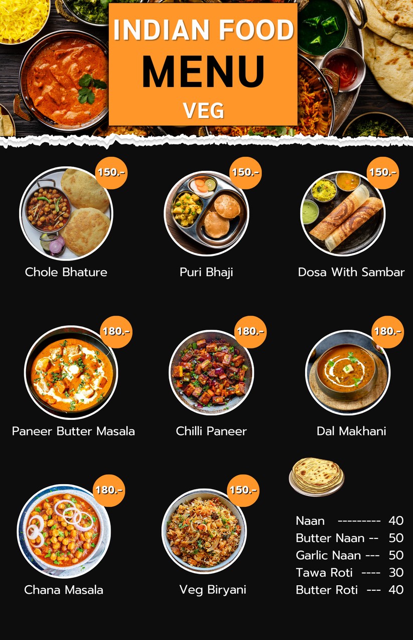 Amber Inn Cafe menu 3