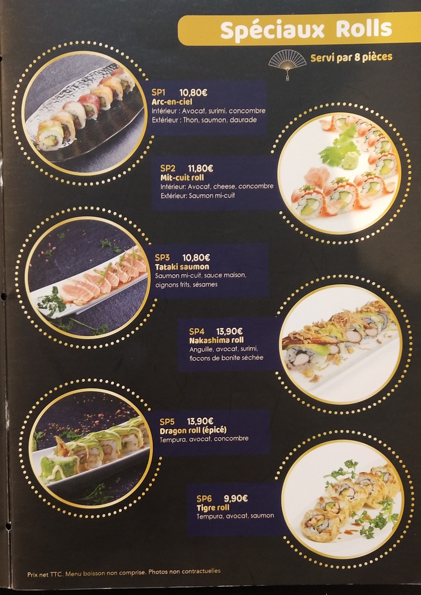 Yoshiba menu 3
