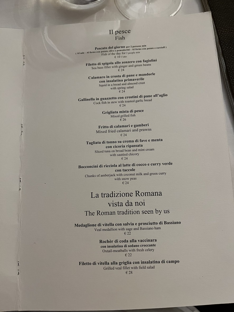 Ristorante Fuocolento menu 8