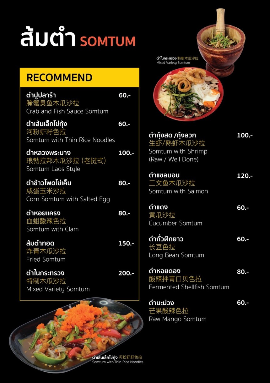 Gēshěnguó de xiānbǐng, Pǔlāmǎ 3, Là xiàng menu 2