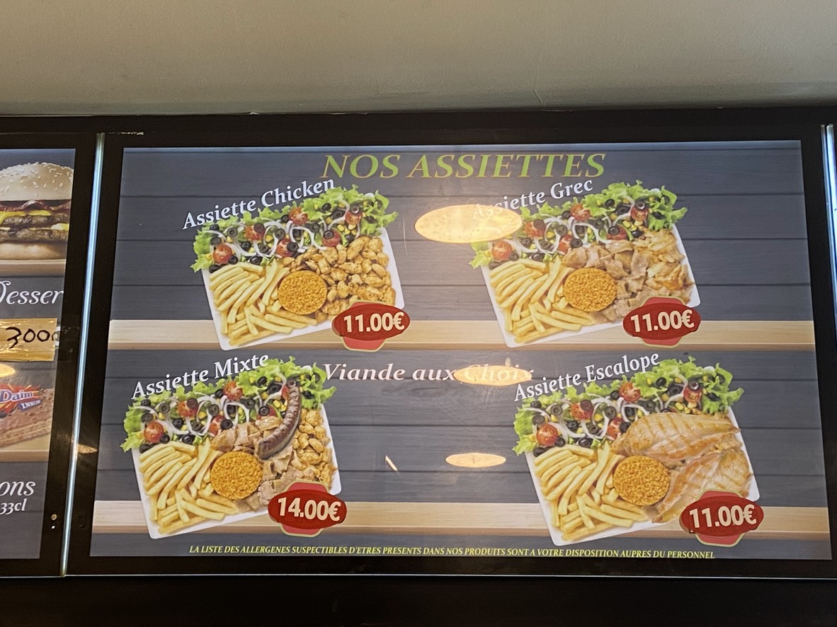 Planet Food menu 3