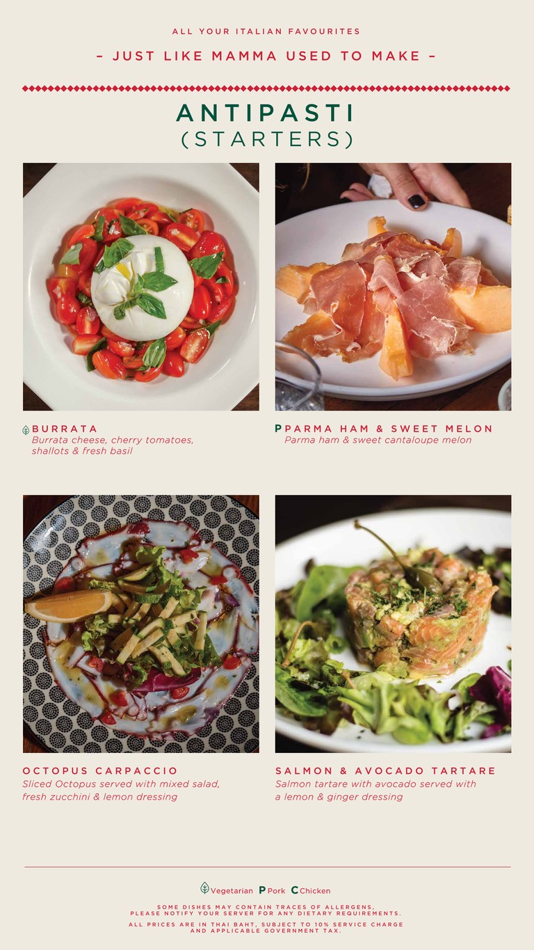 Cantina Italian Kitchen (Ari) menu 2