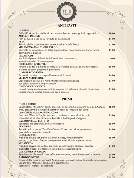 Ristorante Va.Do.