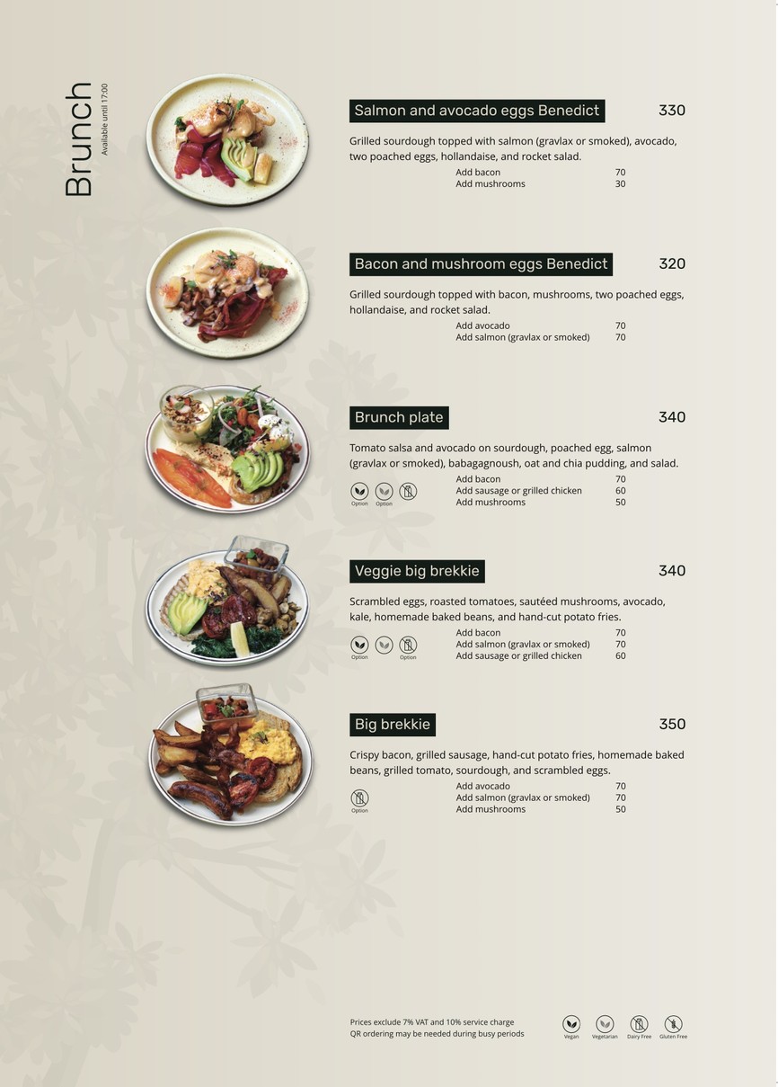 Yellow Lane menu 4