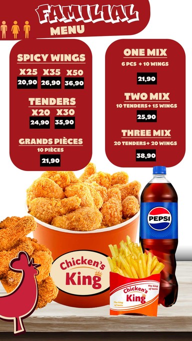 CHICKEN’S KING Aubervilliers (original)