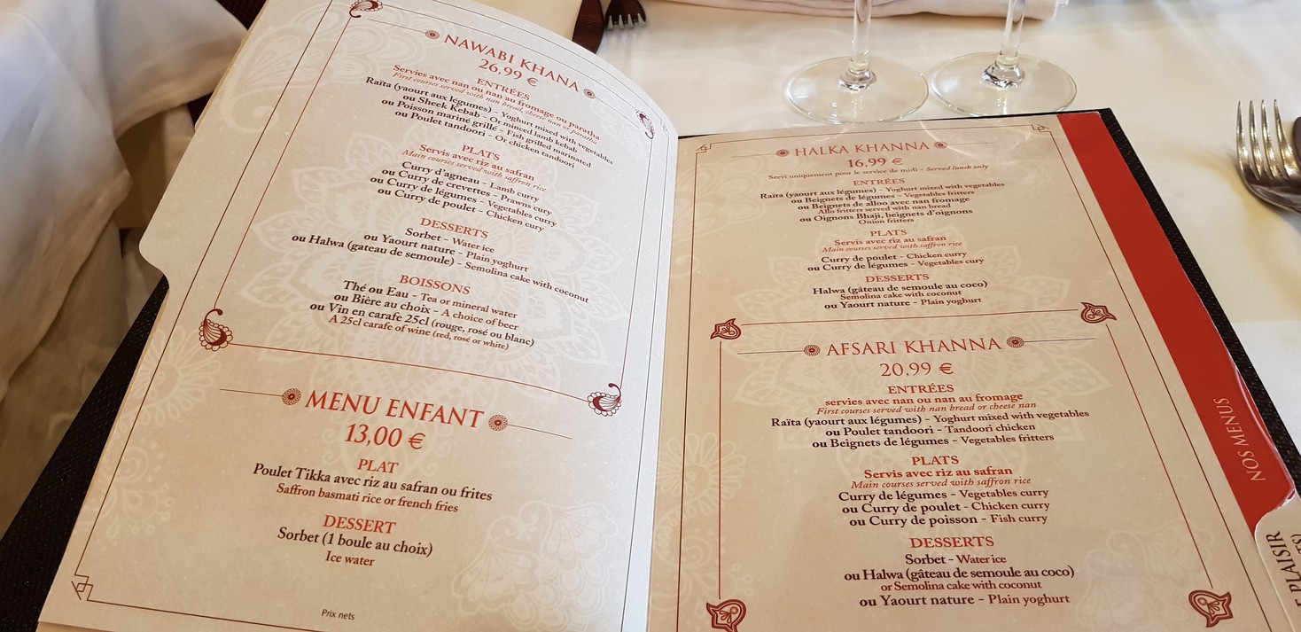 Mahatma menu 4