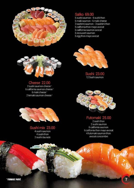 Saïko Restaurant Casher Asiatique Paris 19 menu 3