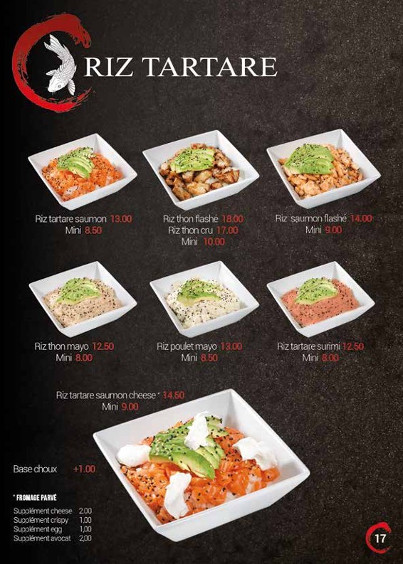 Saïko Restaurant Casher Asiatique Paris 19 menu 7