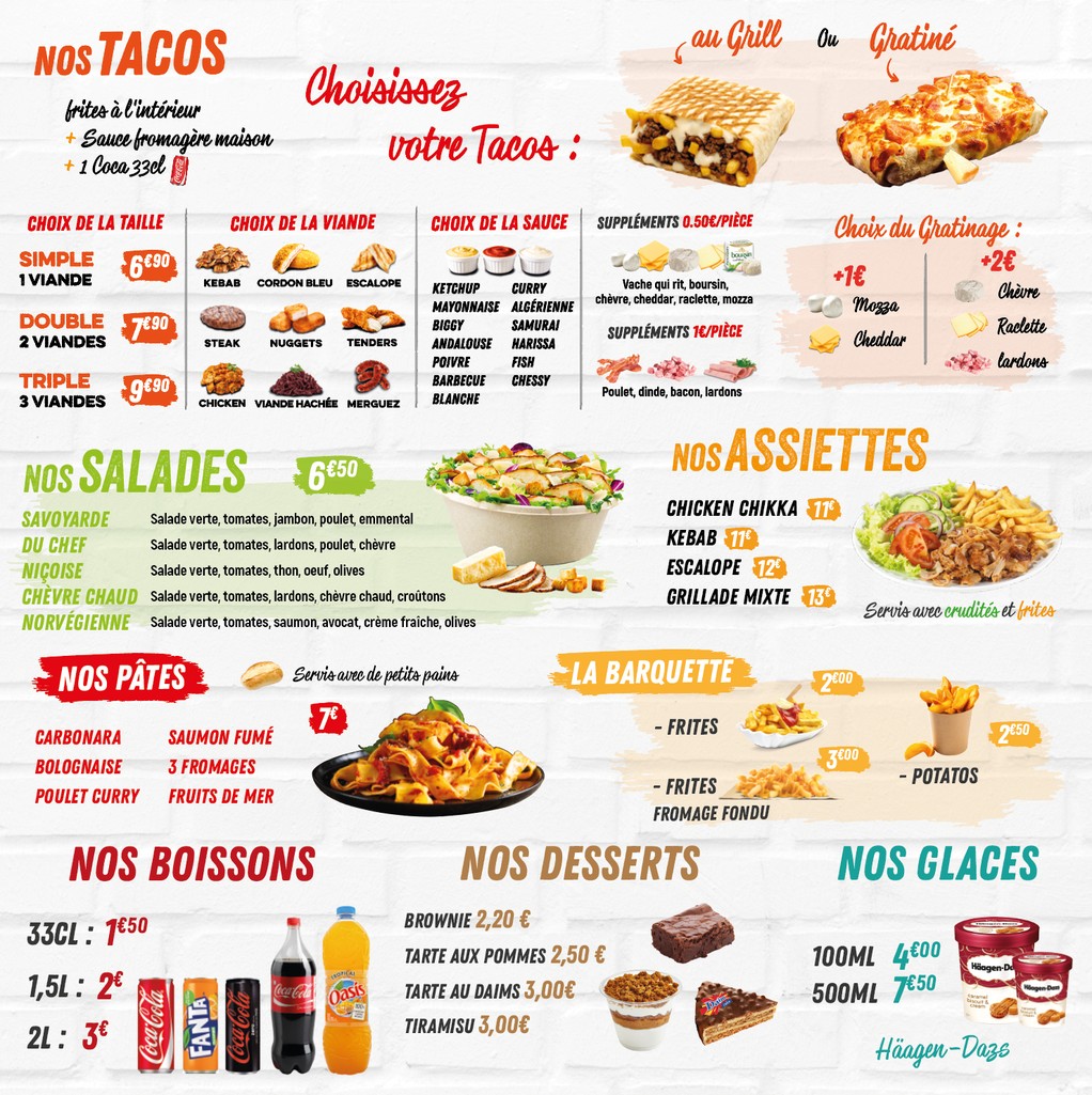 La Bekaa Food menu 2