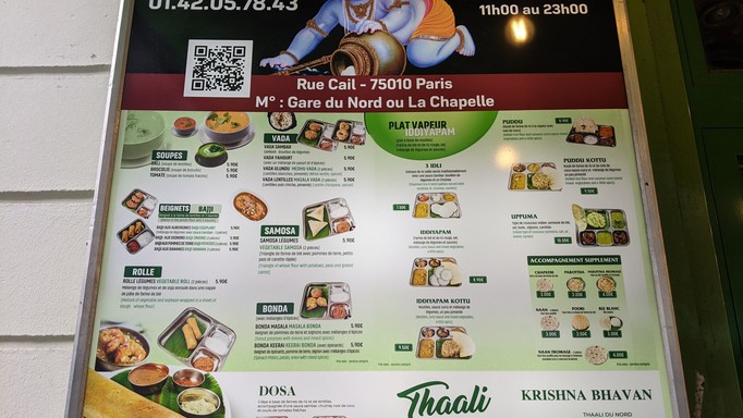Restaurant Krishna Bhavan 100 Veg
