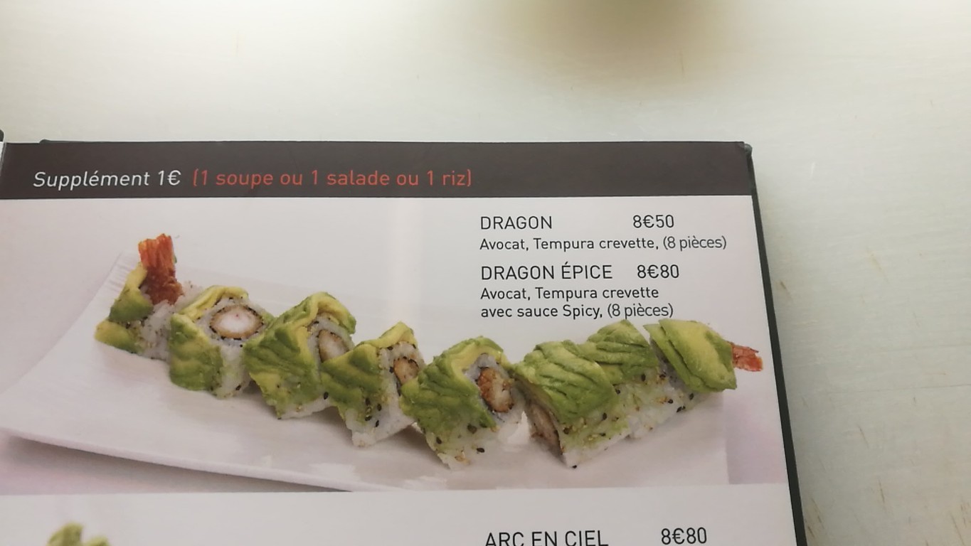 Canal Sushi menu 3