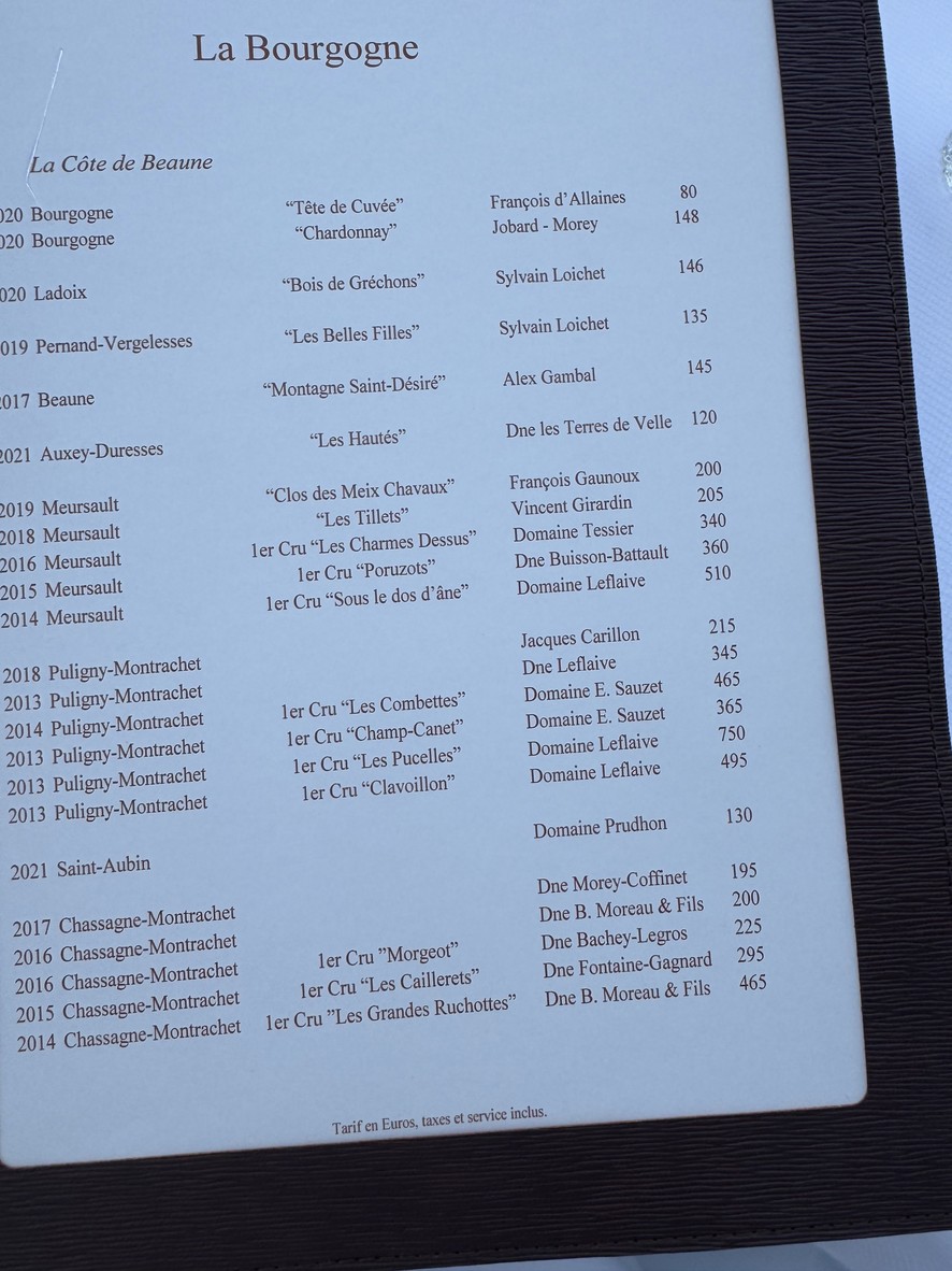 La Grande Cascade menu 7