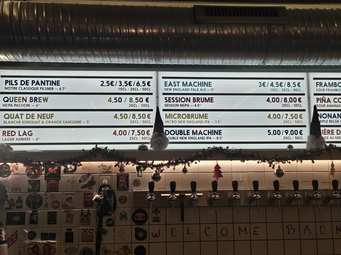 Bar Gallia menu 2