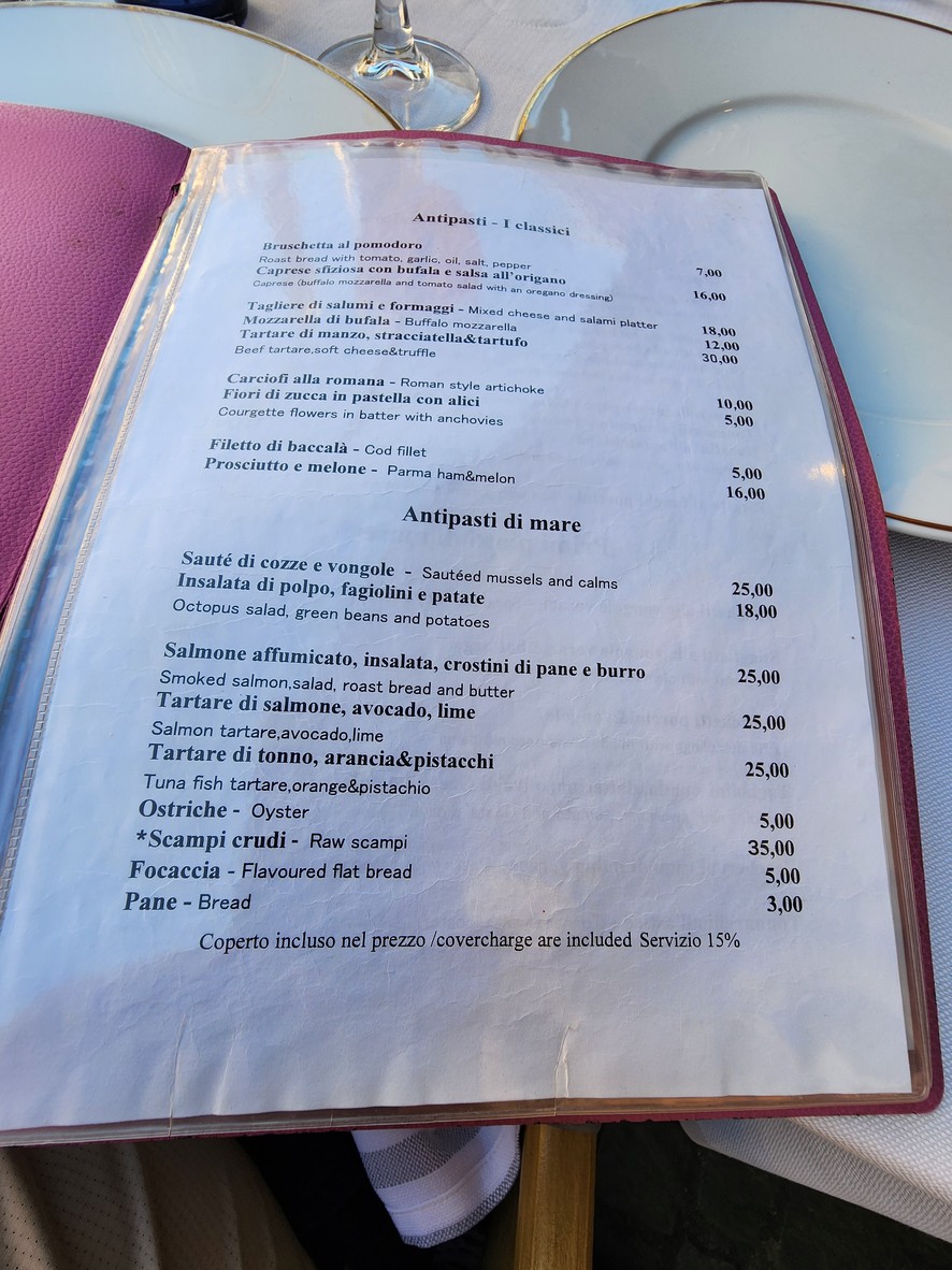 Gruppo Di Rienzo menu 5