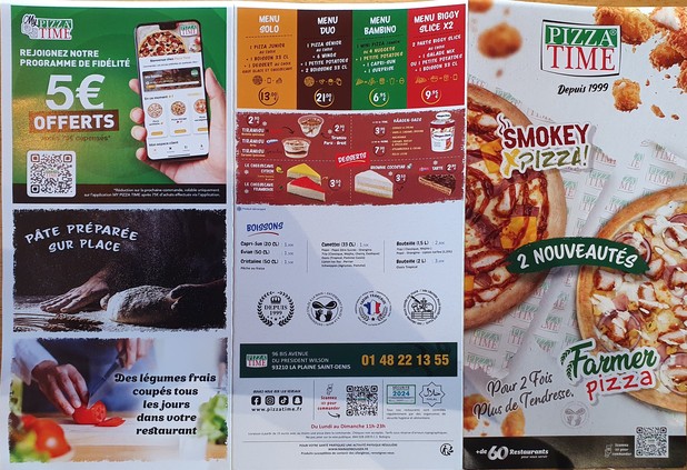 Pizza Time® Saint Denis