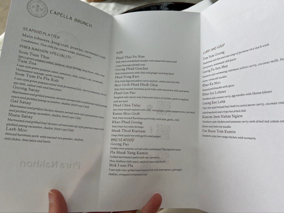 Phra Nakhon menu 4