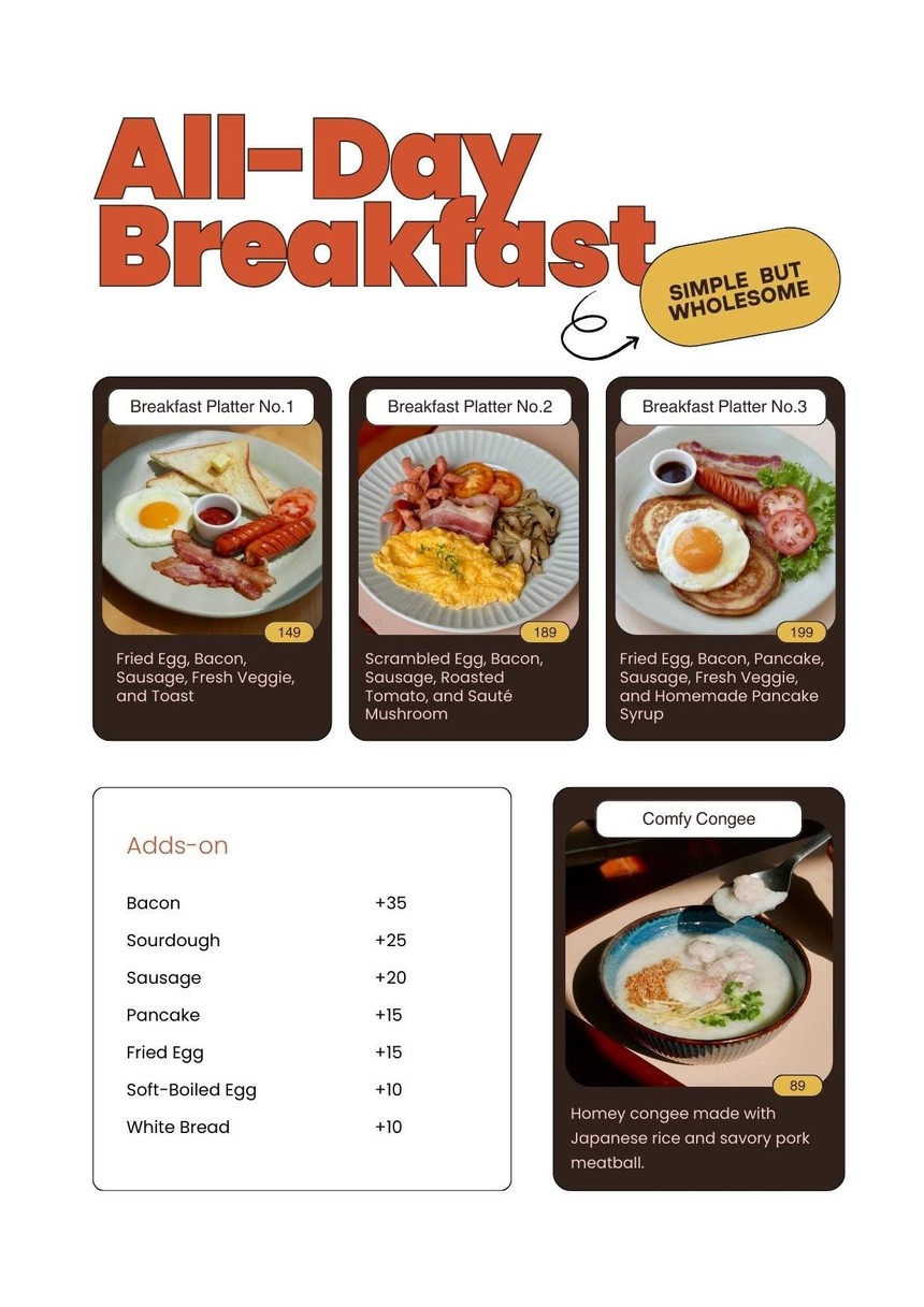 Yoo! Cafe & Deli menu 1