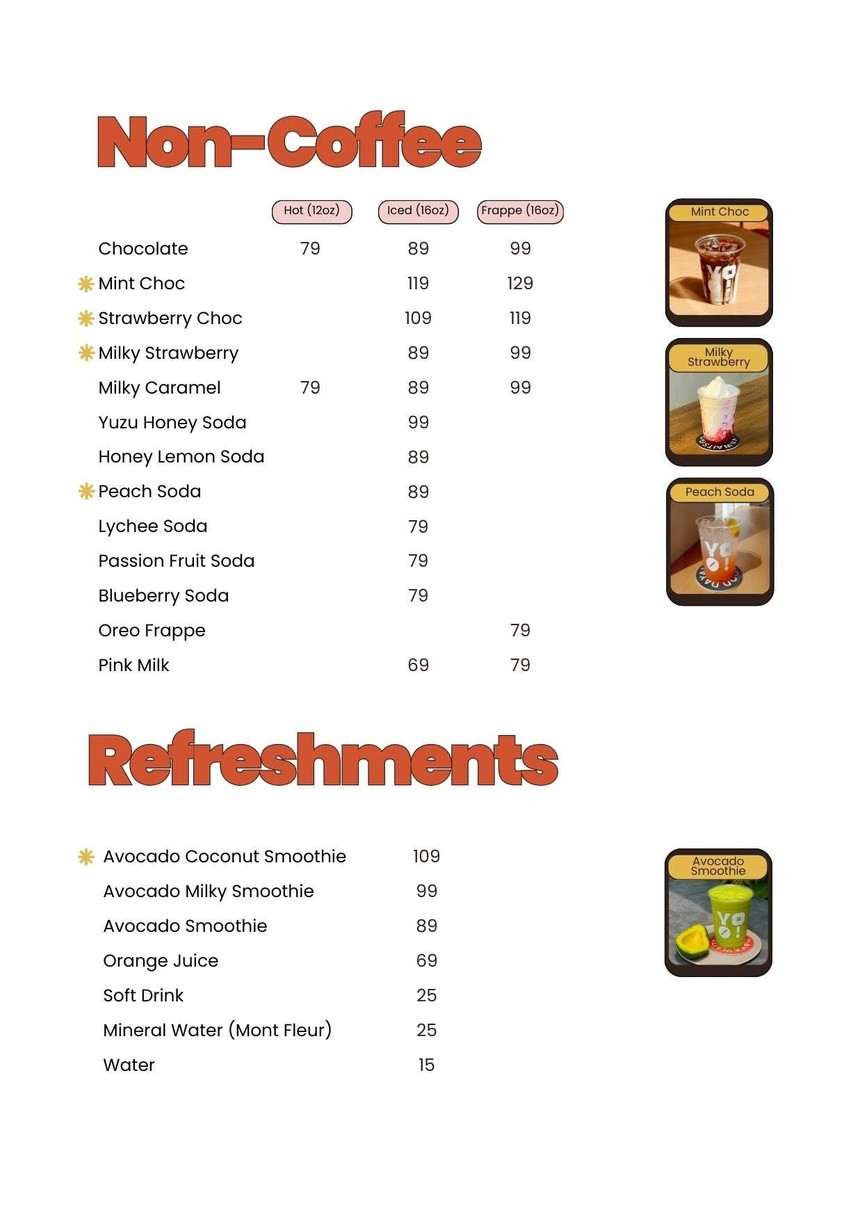 Yoo! Cafe & Deli menu 4