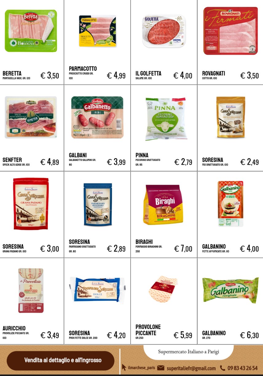 il Marchese menu 3