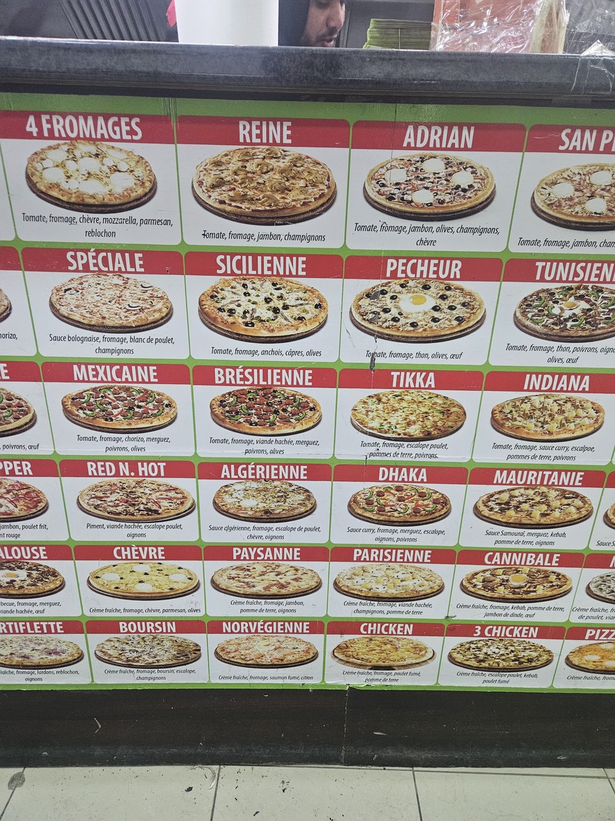 Pizza Center Milano menu 2