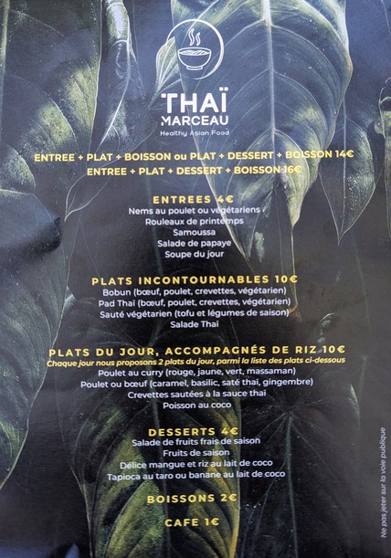 Thaï Marceau