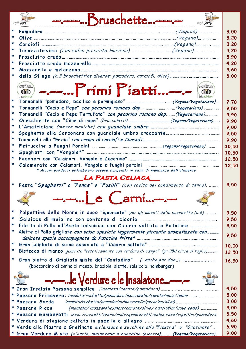 La Pietra Scheggiata - Premio "The best Carbonara 2024" menu 2