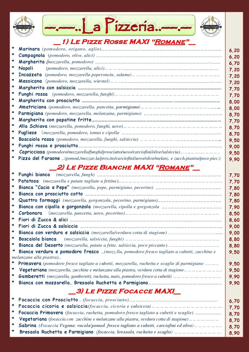 La Pietra Scheggiata - Premio "The best Carbonara 2024" menu 3
