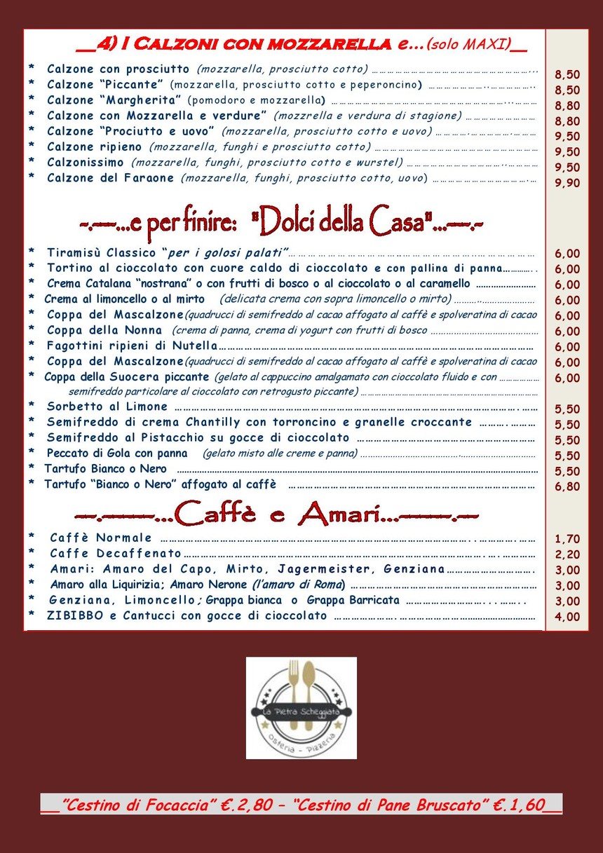 La Pietra Scheggiata - Premio "The best Carbonara 2024" menu 4