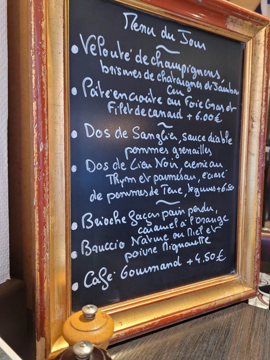 Le Verre à Vin menu 2